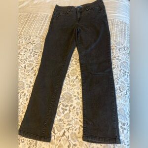 Classic Black Women's Straight-Leg Jeans